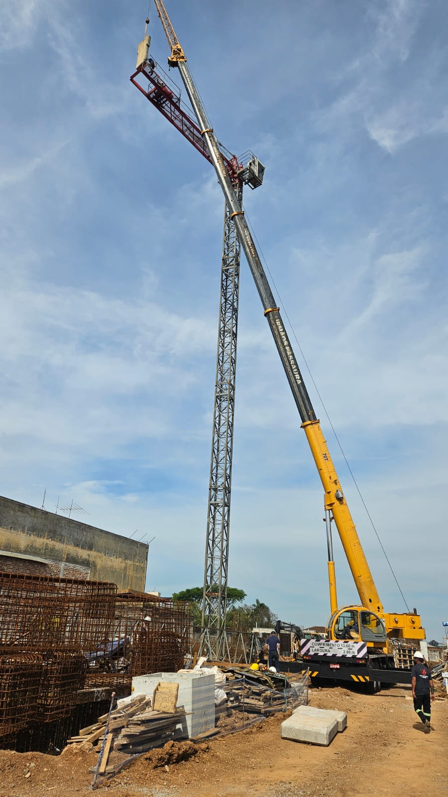 Serviço de guindaste