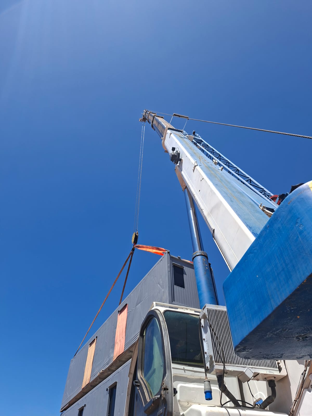 Serviço de guindaste