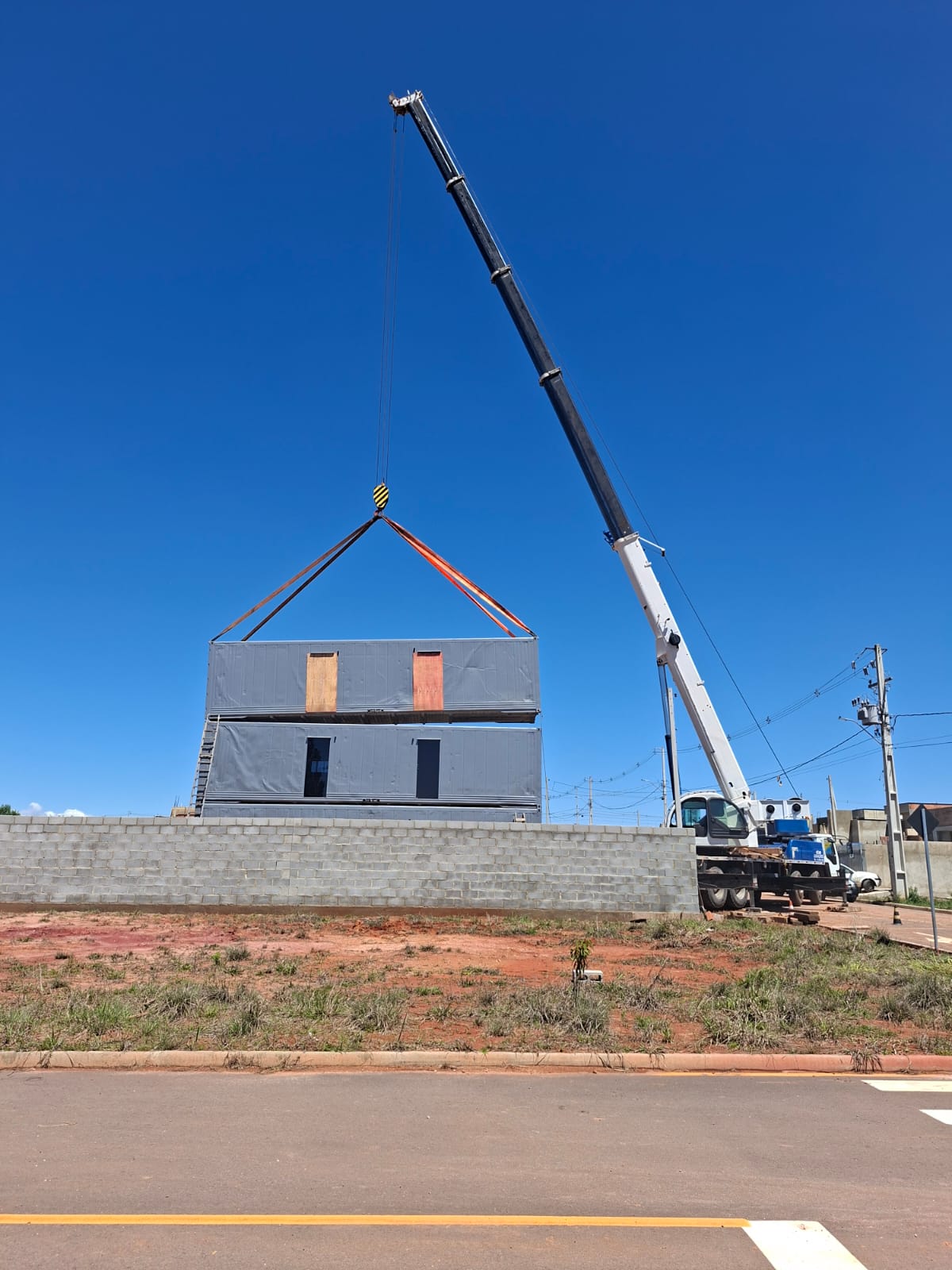 Serviço de guindaste